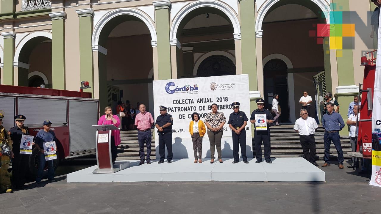 Inició de manera oficial la Colecta Anual del Cuerpo de Bomberos de Córdoba
