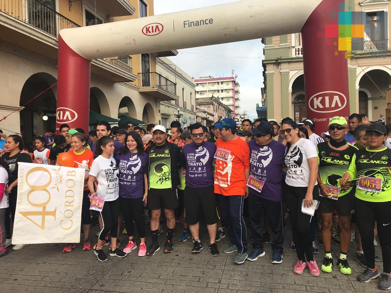 Un éxito carrera “Violencia cero” del Instituto Cordobés de las Mujeres
