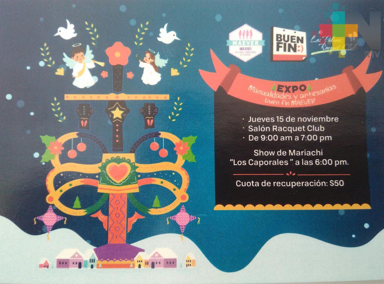 El 15 de noviembre empresarias de Veracruz realizarán expo de manualidades y artesanías