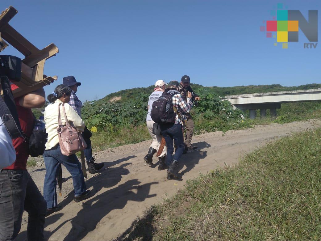 Colectivo Solecito espera permisos para continuar búsqueda en kilómetro 13.5 en Veracruz