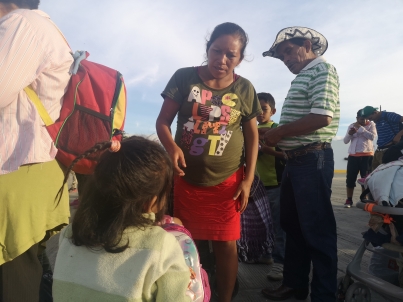 Lupita podría llamarse la primera bebé nacida en la Caravana Migrante