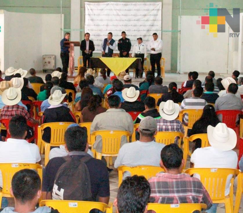 Formalizan municipalización de tránsito en Zongolica