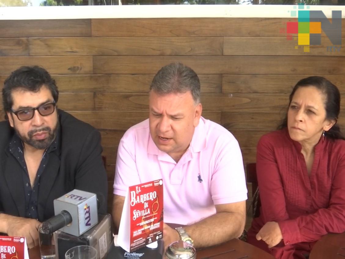 Presentarán ópera «El Barbero de Sevilla» en apoyo al Cecan