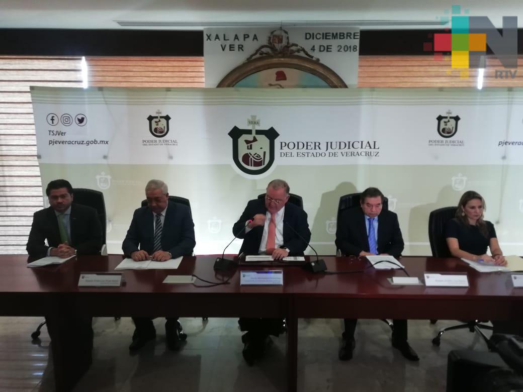 Poder Judicial coadyuvará en los proyectos que ponga en marcha el gobernador de Veracruz