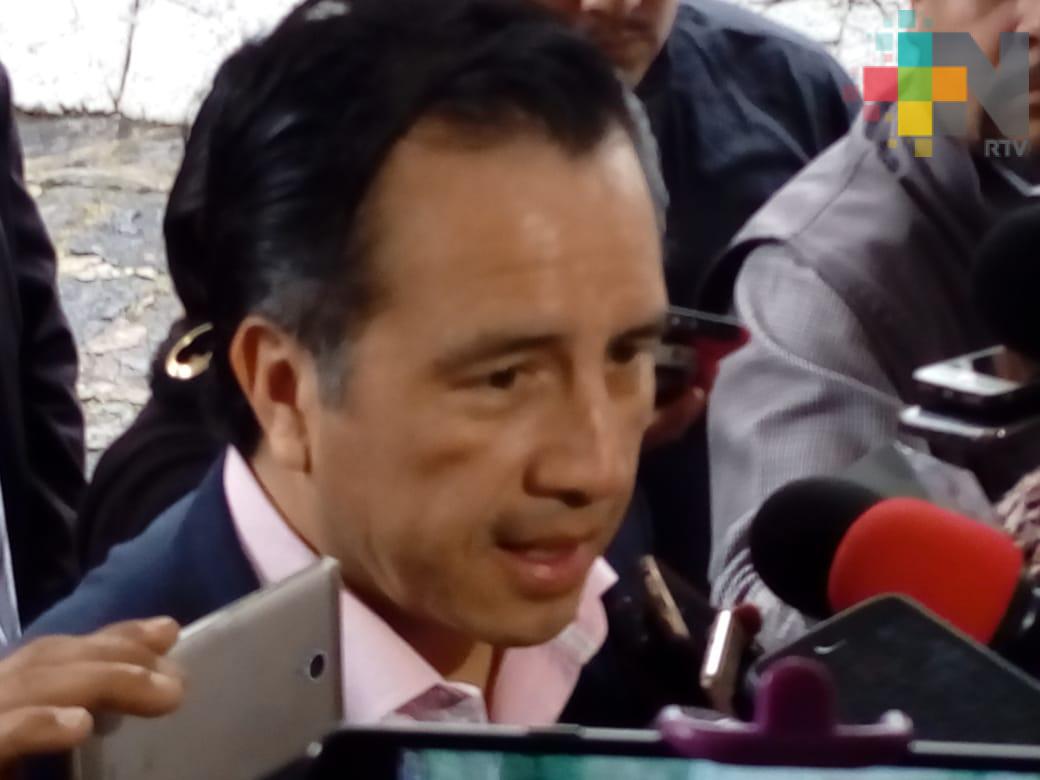 Gobernador de Veracruz se deslinda de liberación de exfuncionarios duartistas