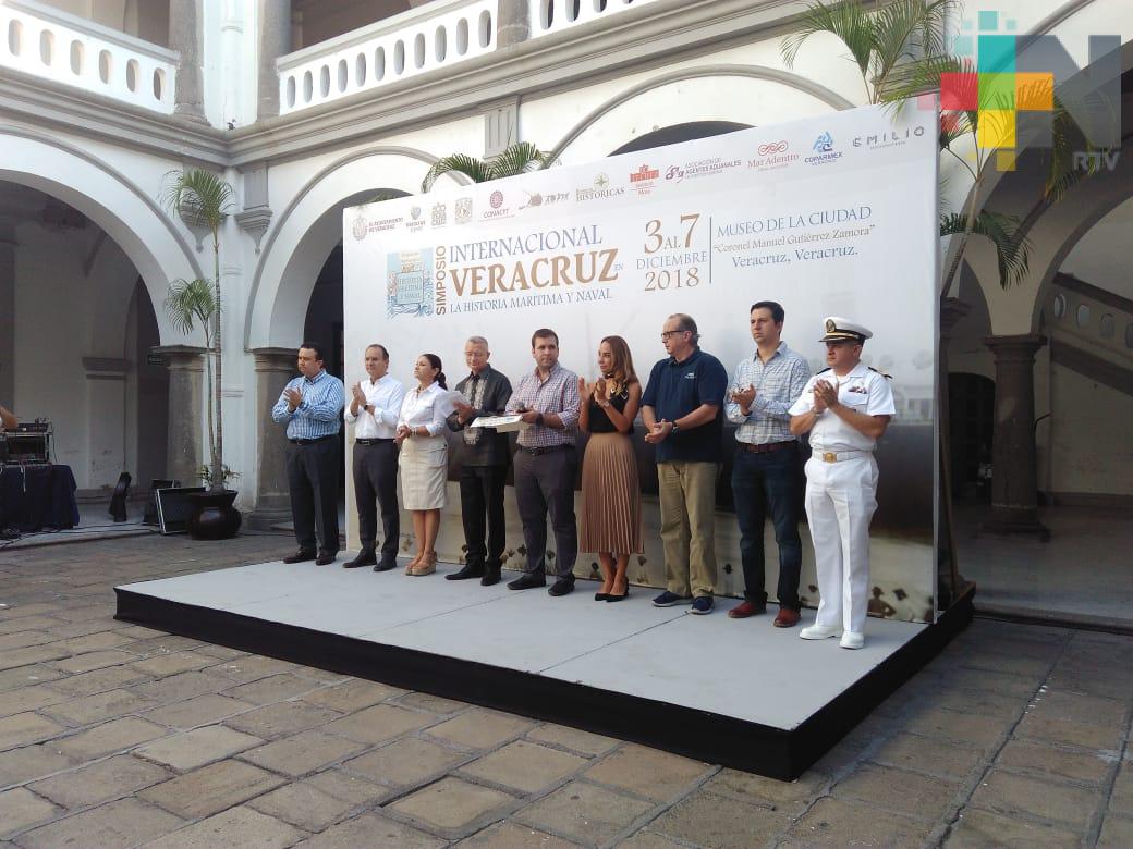Realizan Simposio Internacional Veracruz en la Historia Marítima y Naval
