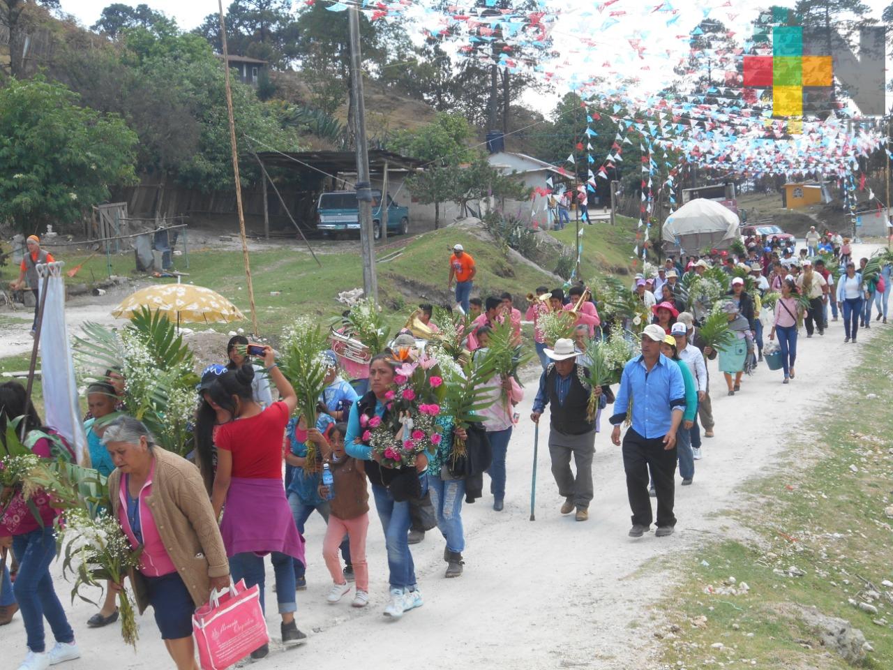 En Zacualpan realizan la fiesta patronal en honor a la Virgen de Guadalupe