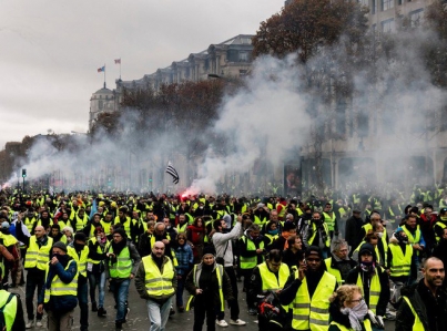 «Chalecos amarillos» anuncian nuevas protestas en Francia