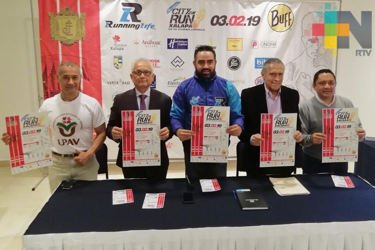 Presentan la Cuarta Edición de la City Run Xalapa; rinden homenaje al Estadio Xalapeño