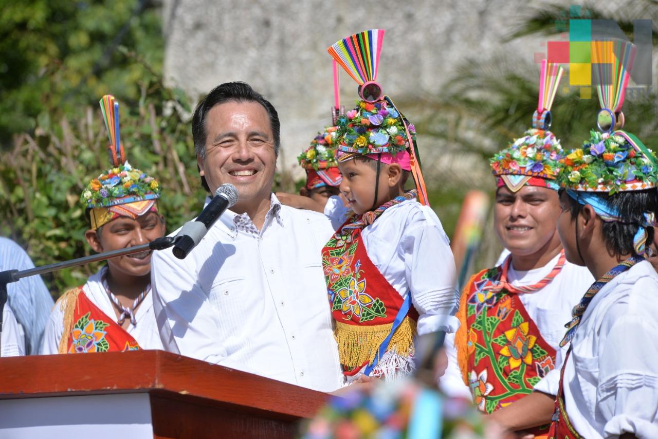 Impulsaremos la cultura de los pueblos originarios de Veracruz: Cuitláhuac García