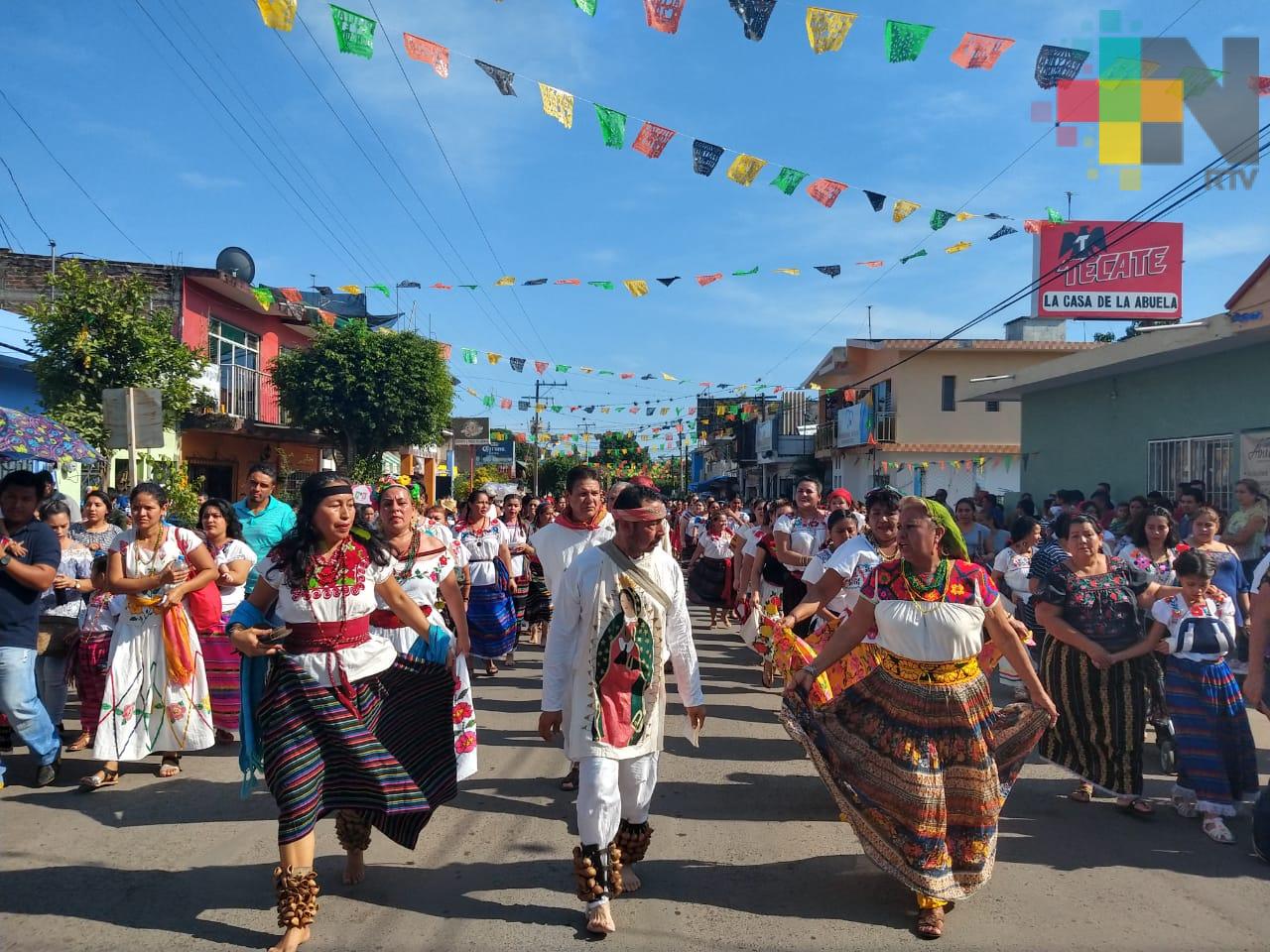 Con danzas, carreras y música, Actopan refrendó su fe guadalupana