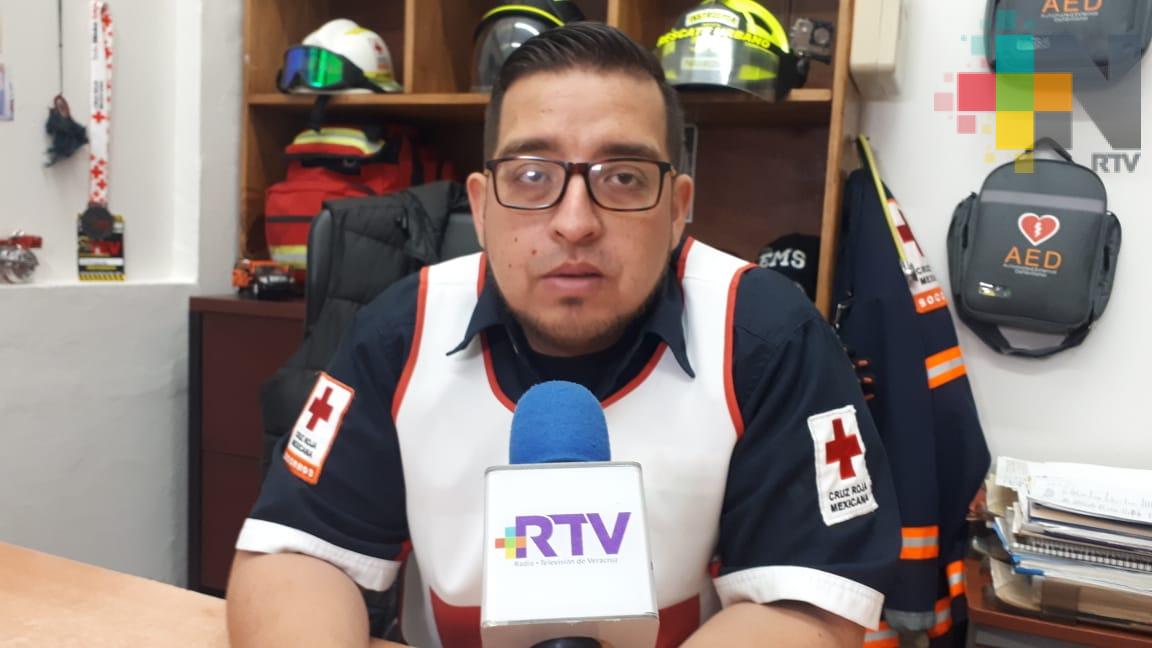 Alista Cruz Roja operativo Amanecer en conurbación Veracruz-Boca del Río