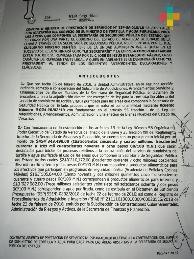 Adjudicó administración yunista contratos sin licitación pública en SSP