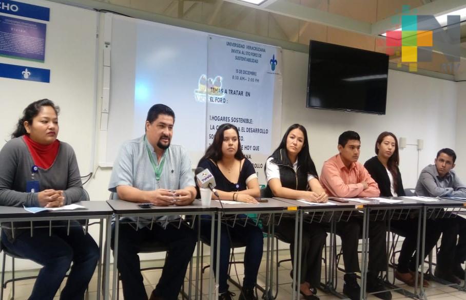 Hará la Universidad Veracruzana Foro de Sustentabilidad