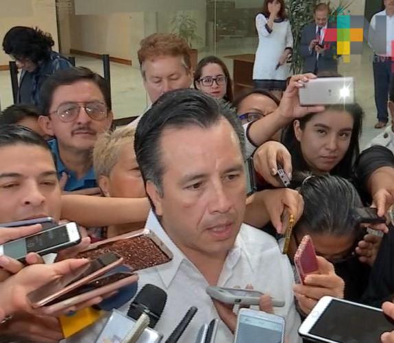 Las puertas de Palacio de Gobierno estarán abiertas al diálogo: Cuitláhuac García