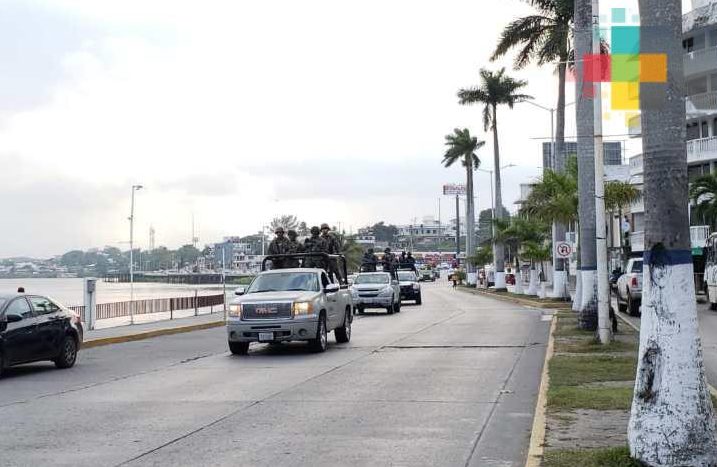 Inicia operativo de la Guardia Nacional en Tuxpan