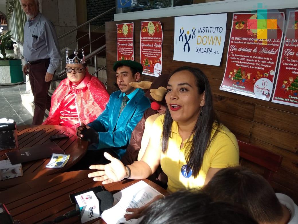 Instituto Down Xalapa invita a la obra de teatro «Una aventura de Navidad»