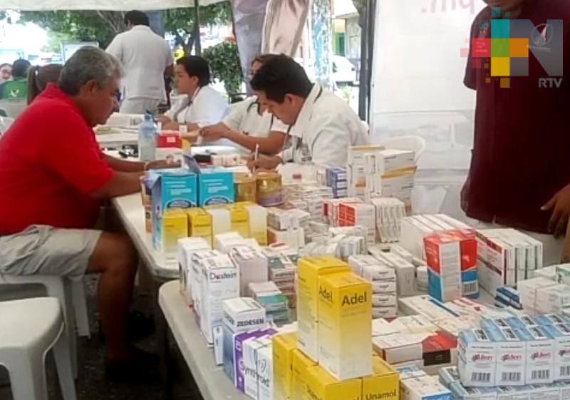 Realizan la última jornada de salud del año en Coatzacoalcos
