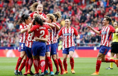 Mexicana Kenti Robles es titular en el triunfo del Atlético de Madrid