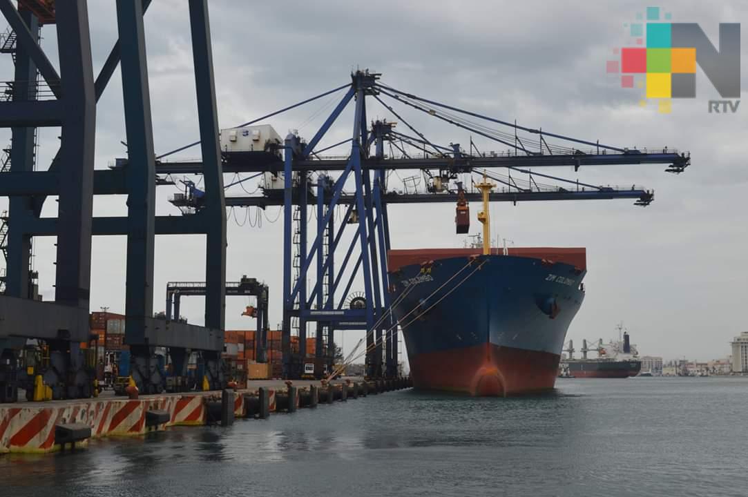 Recinto portuario de Veracruz contará con más de mil mdp para continuar con obras de infraestructura