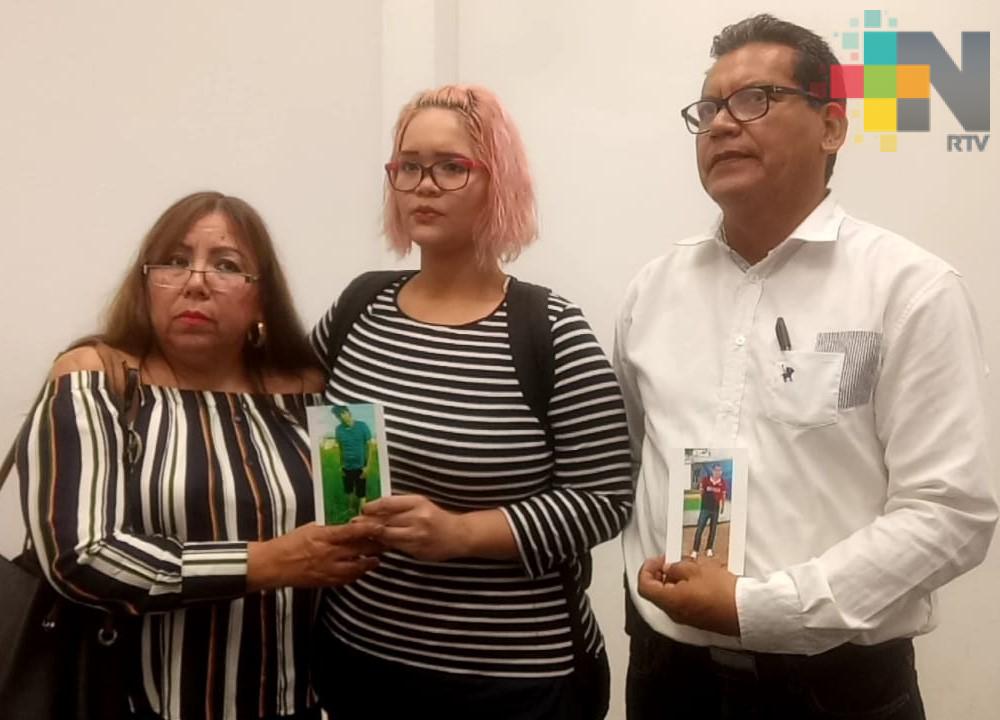 Familiar de desaparecido exige juicio político contra el fiscal general del estado
