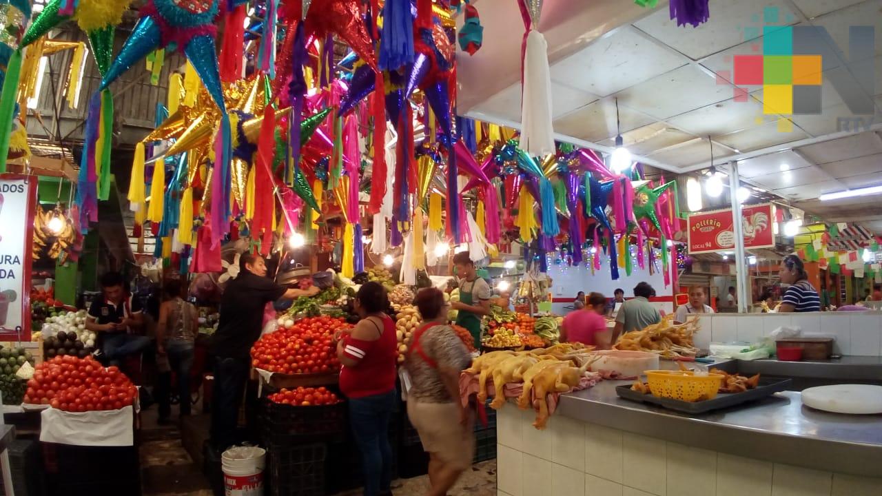 Se beneficiaron comerciantes del mercado Morelos por ventas de Navidad