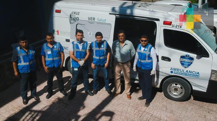 Cuenta PC de Tantoyuca con cinco ambulancias para atender percances