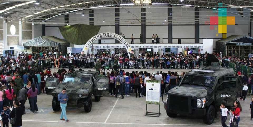 Concluye exposición militar “Fuerzas Armadas, pasión por servir a México”