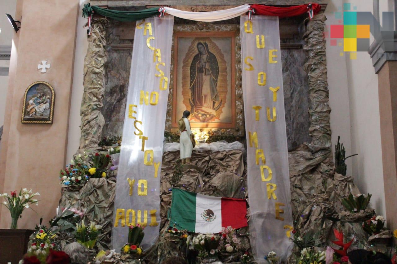 Diócesis de Veracruz invita a los festejos guadalupanos