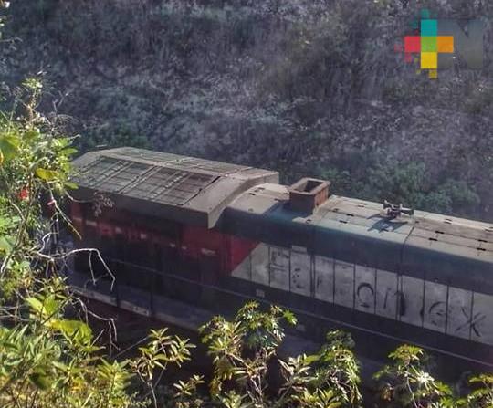 Frustra IPAX nuevo intento de asalto a tren, en Acultzingo