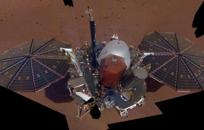 Misión InSight muestra primera “selfie” en Marte