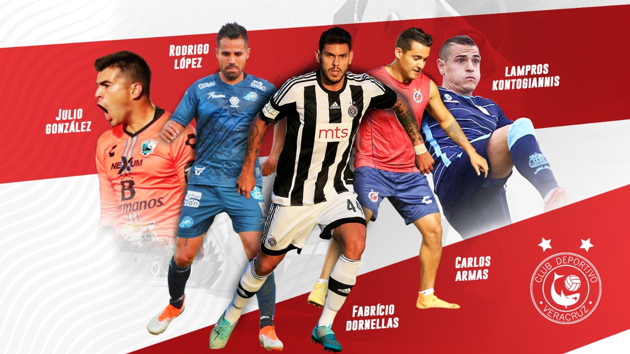 Las caras nuevas de los Tiburones Rojos de Veracruz