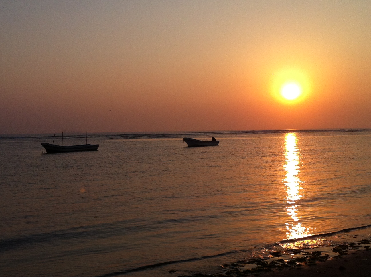 Amanecer en Boca del Río