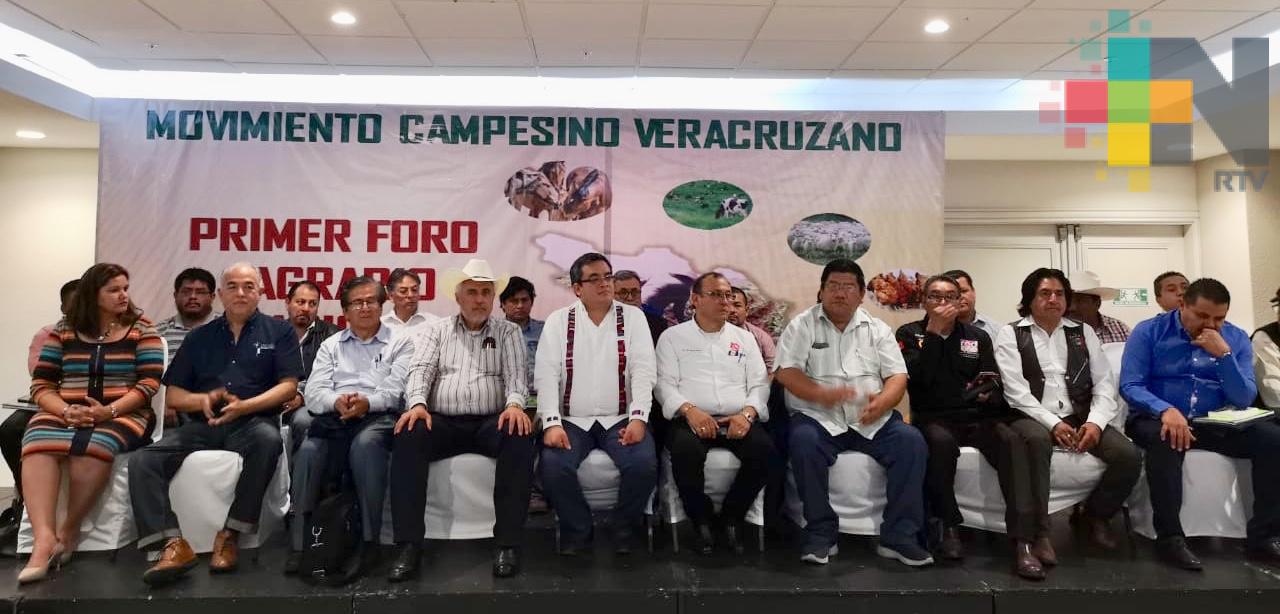 Reconocen productores, política de apertura en el sector rural por parte del gobierno de Veracruz