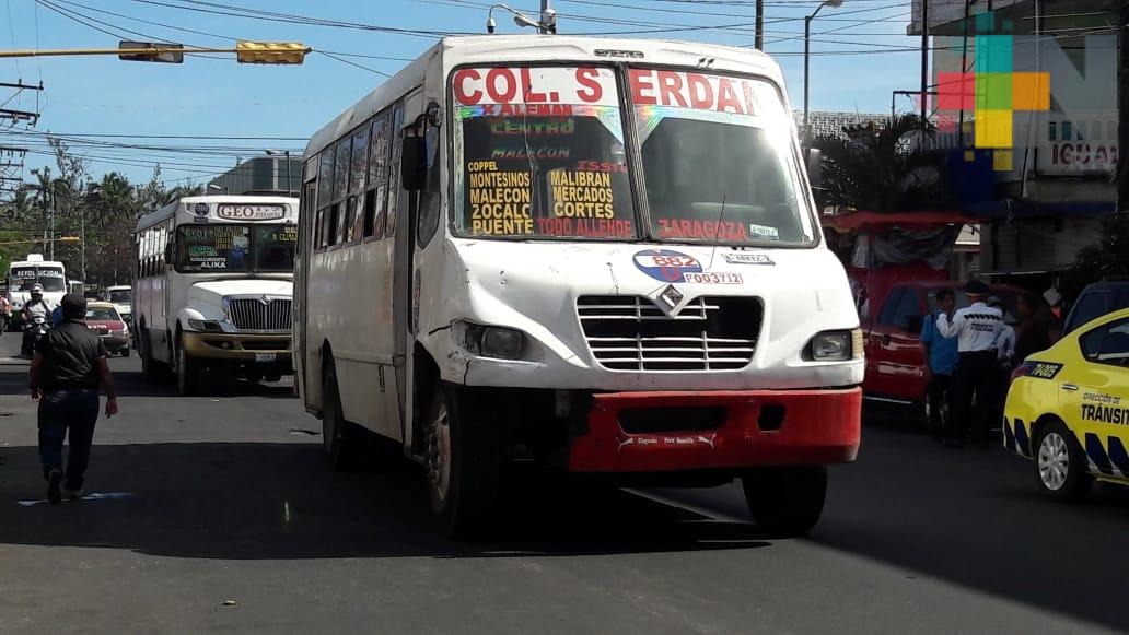 Ampliarán horario en líneas de camión urbano durante carnaval