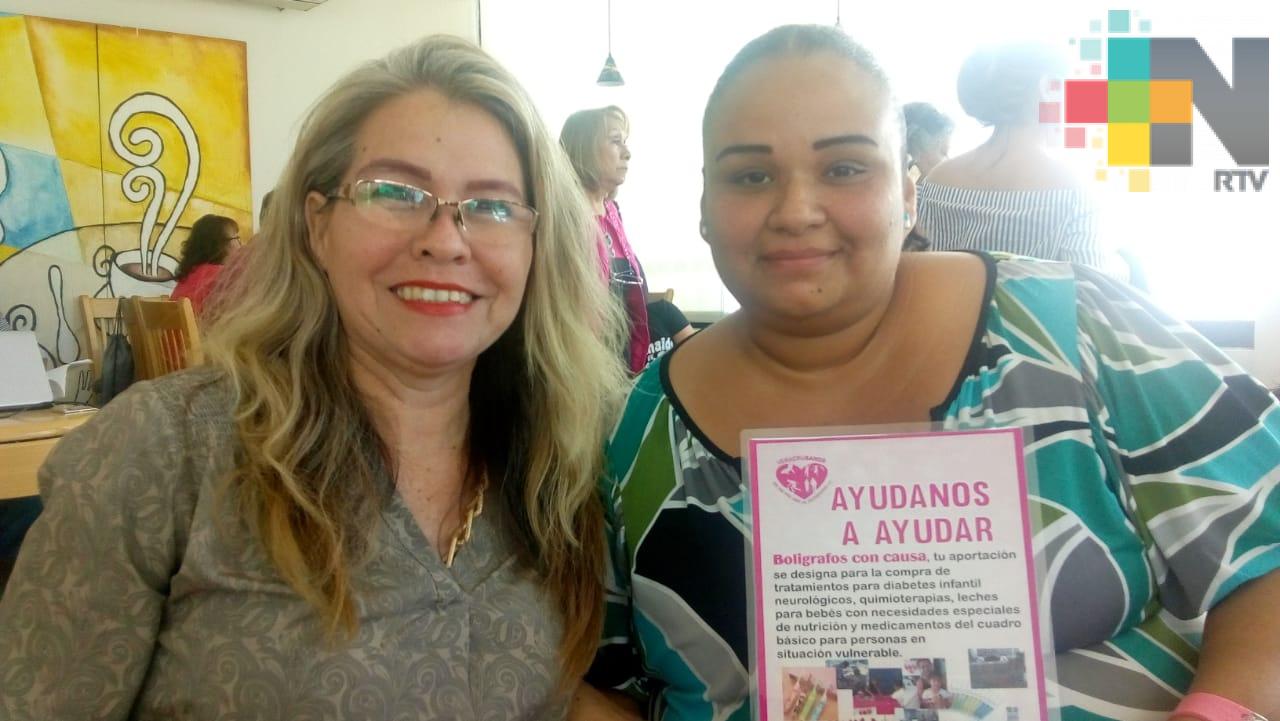 Asociación Civil “Veracrusanos” continúa campaña “bolígrafos con causa”