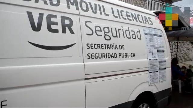 Instalarán unidad móvil para apoyar expedición de licencias en Tantoyuca