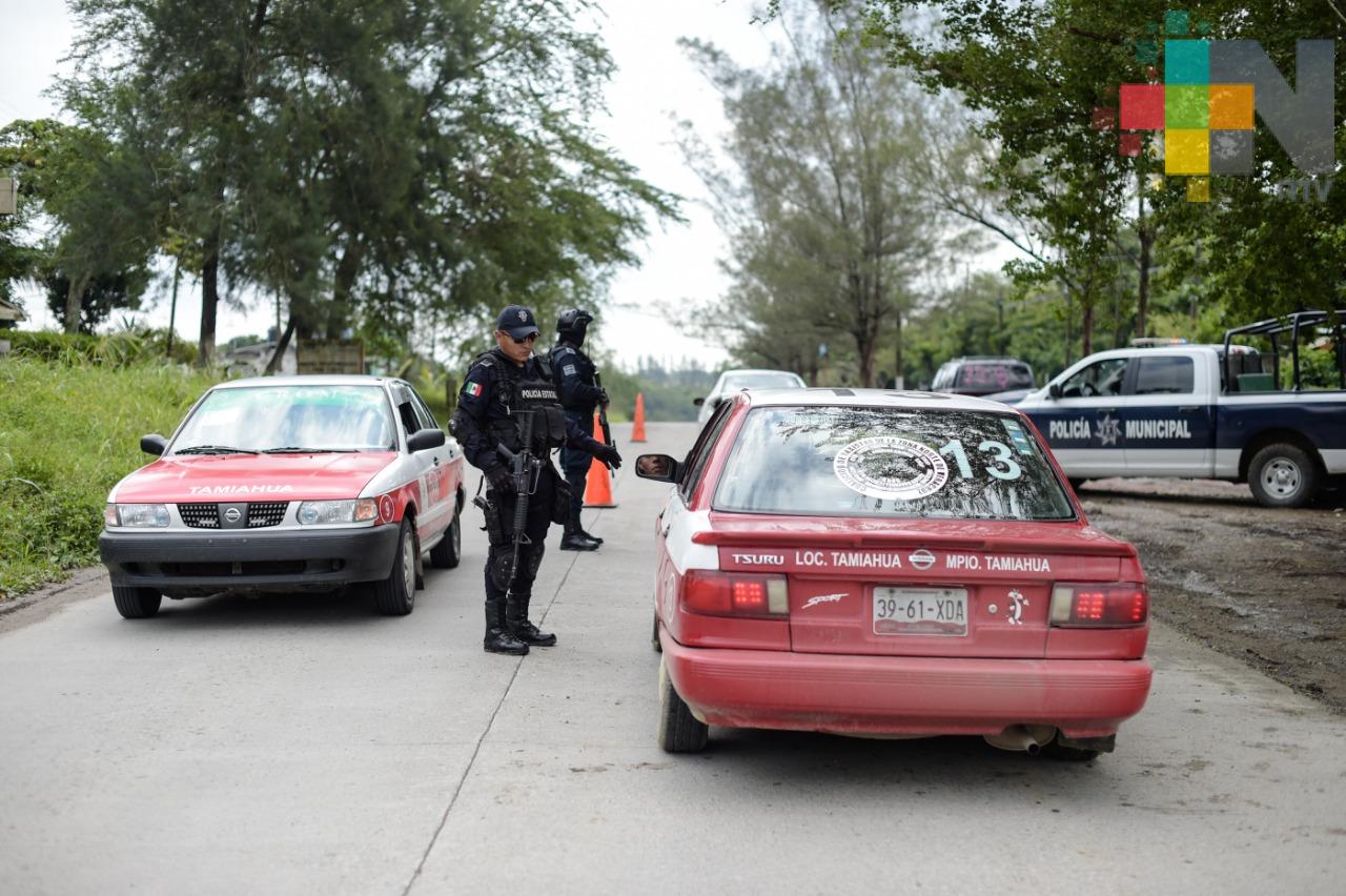 En Tuxpan sancionarán a taxistas que rebasen el número de pasajeros en su unidad