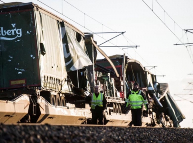 Accidente ferroviario deja seis muertos en Dinamarca