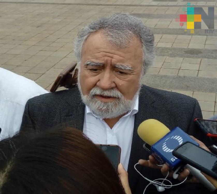 El subsecretario de Gobernación, Alejandro Encinas, se reunió con el gobernador de Veracruz