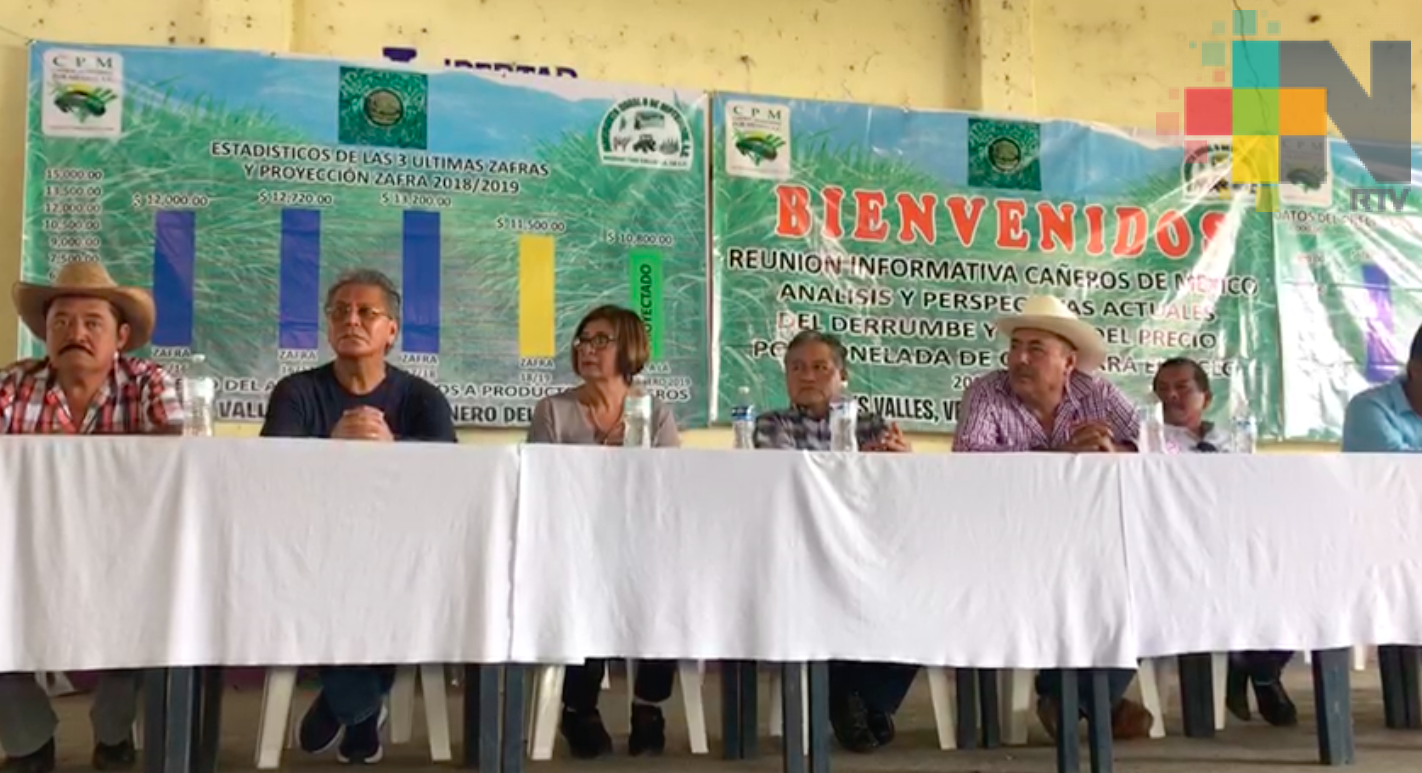 Piden cañeros actualizar, con equidad, fórmulas de pago por su caña