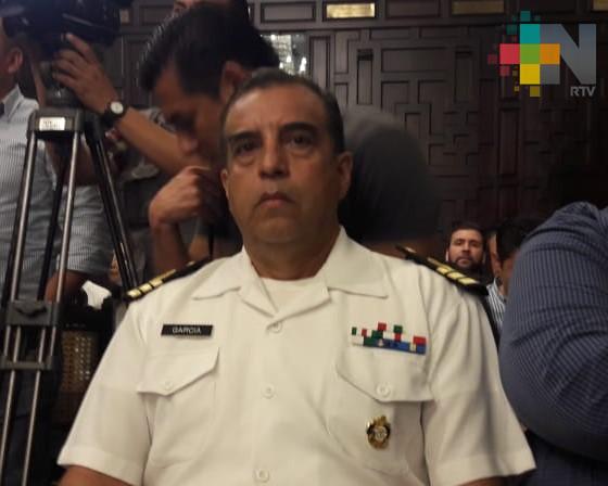 Carlos García Cruz, comandante de la nueva Policía Municipal de Veracruz