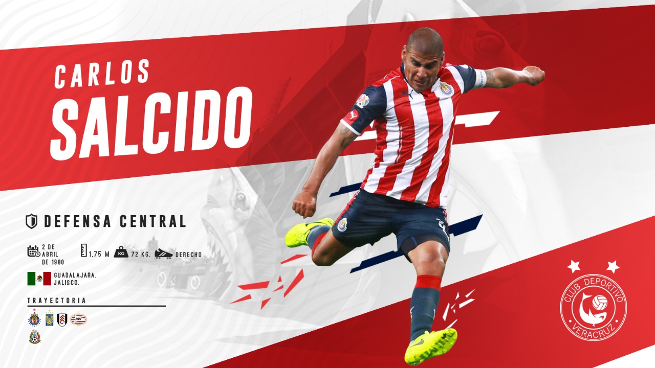 Carlos Salcido reforzará a Tiburones Rojos