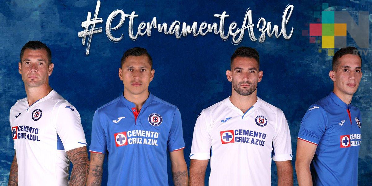 Cruz Azul presenta uniformes para Clausura 2019 con nueva marca