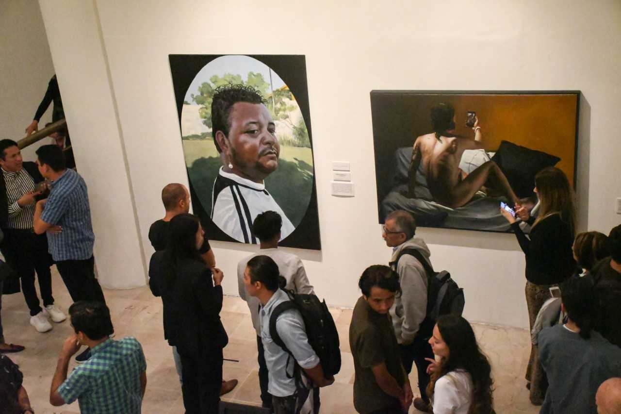 Concluye exhibición de Cuarta Bienal de Arte Veracruz en la Pinacoteca Diego Rivera