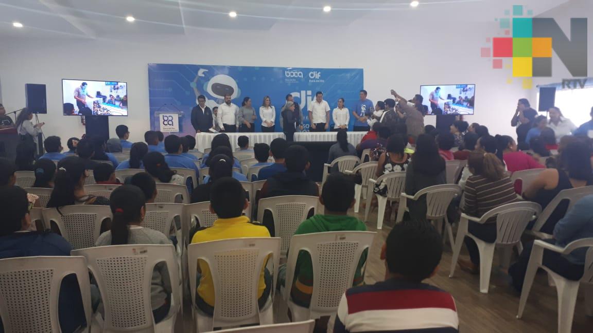 Inicia el tercer curso de robótica para niños en Boca del Río