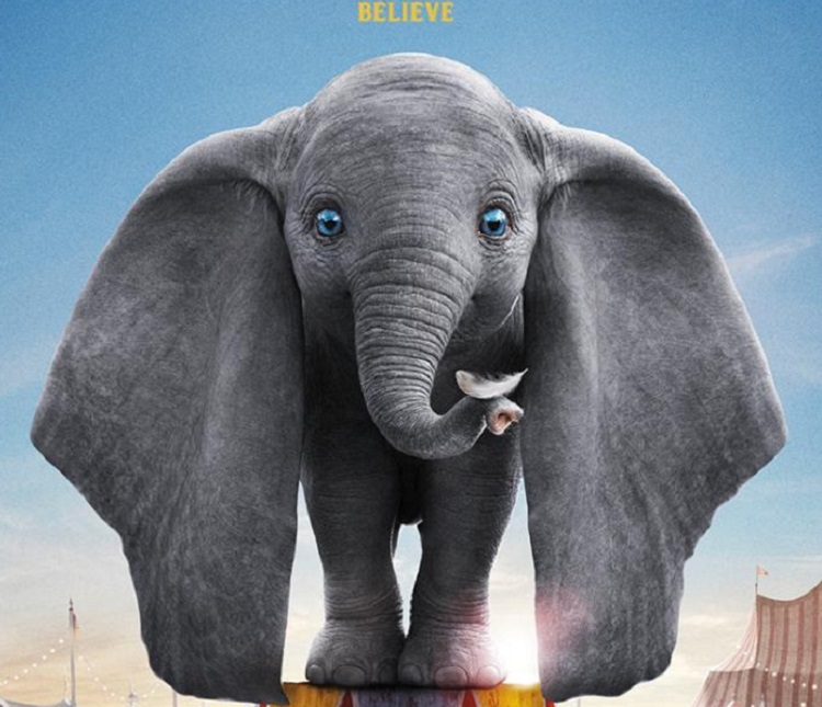 El pequeño “Dumbo” se luce en nuevo póster del filme de Disney