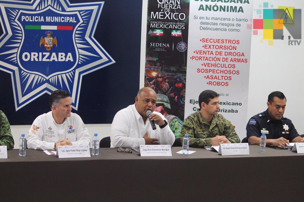 A la baja delitos del fuero común en la zona centro de Veracruz