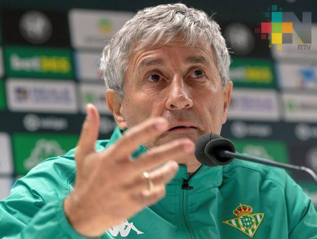 Técnico Setién, satisfecho por juego de Lainez en su debut