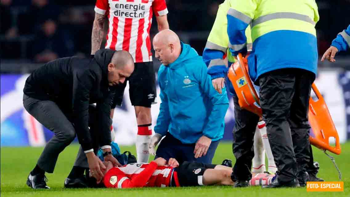 «Chucky» Lozano con pronóstico reservado tras golpe en la cabeza